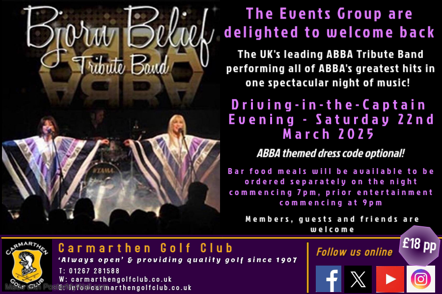 ABBA Tribute Band Poster V1 1